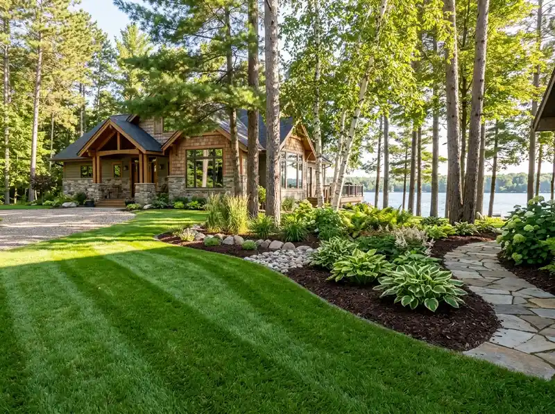 Professional landscaping and lawn care in Detroit Lakes by Chips Clips
